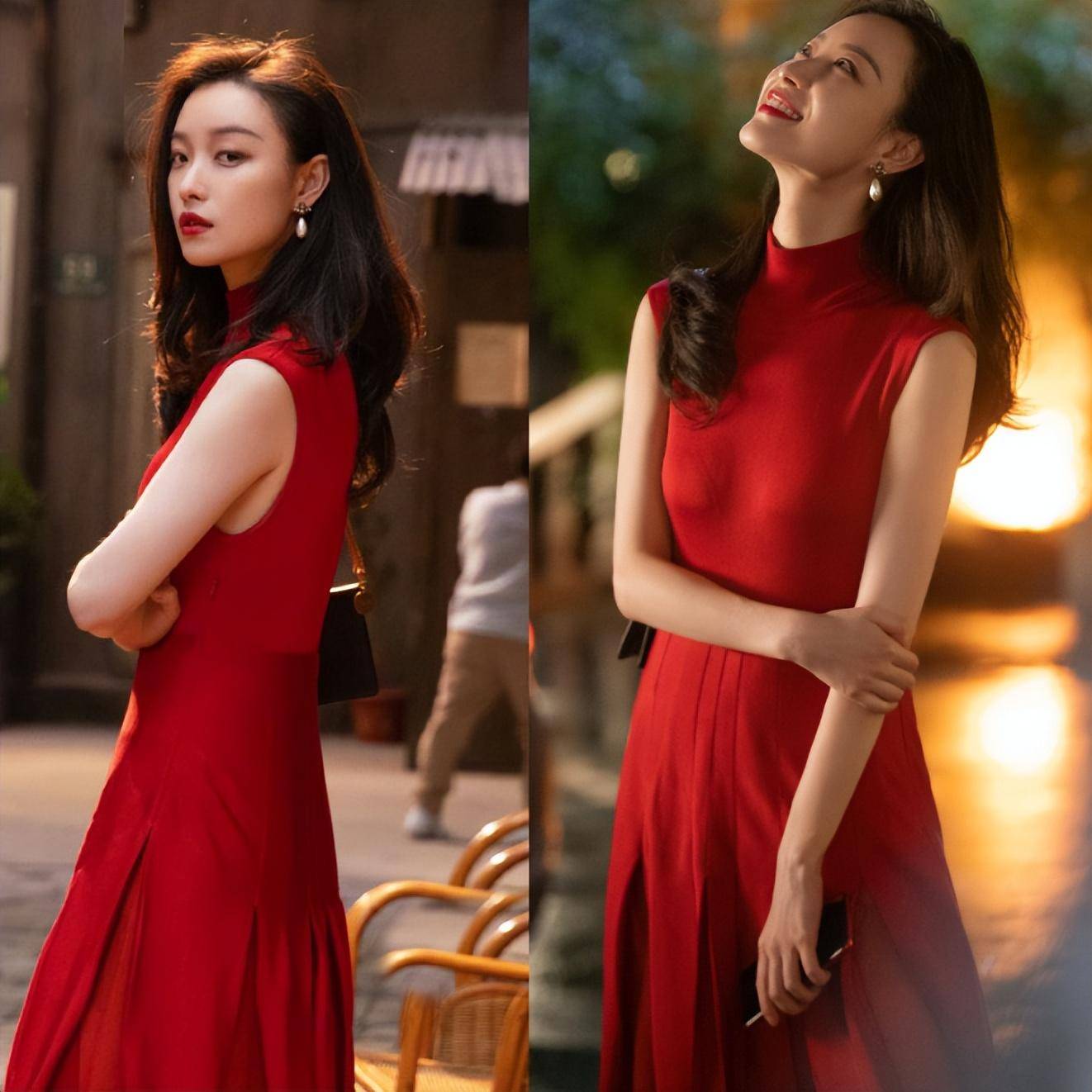 倪妮:比起她的美貌,我更喜欢她的美背!_张艺谋_冯绍峰_时尚