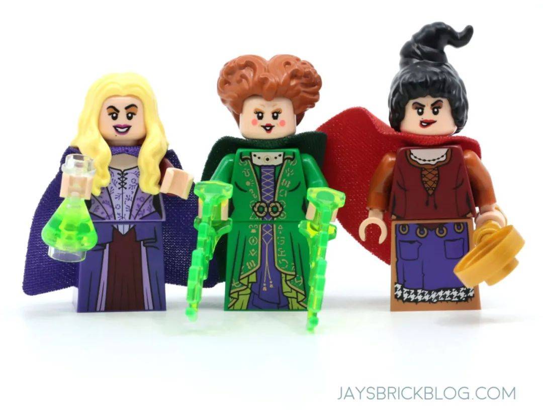 乐高IDEAS系列21341迪士尼女巫也疯狂：桑德森姐妹的魔法屋测评_搜狐网