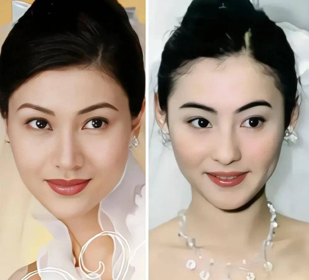 只承认香港美女黎姿比她漂亮,有人说柏芝真不谦虚啊_李嘉欣_五官_显得