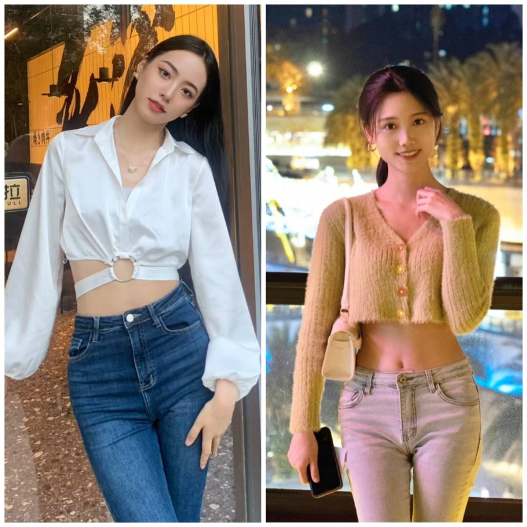 刘亦菲机场穿"露腰装",简约休闲又帅气,显瘦显腿长,回头率高