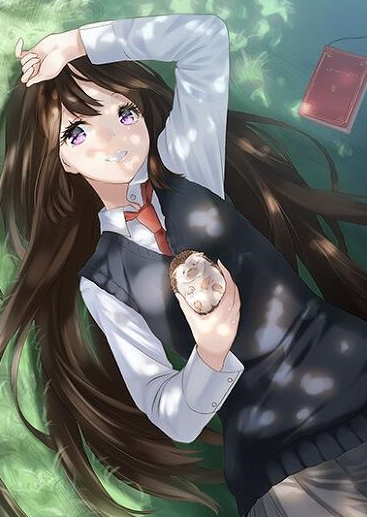 十二星座二次元校服少女,白羊座俏皮可爱,金牛座真是让人心动!