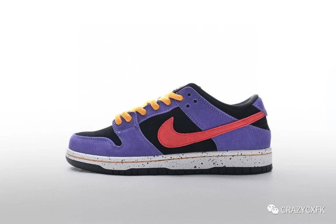 耐克蝎子莱莱 nike dunk sb low pro acg terra 魔紫黑黄泼墨复古低帮