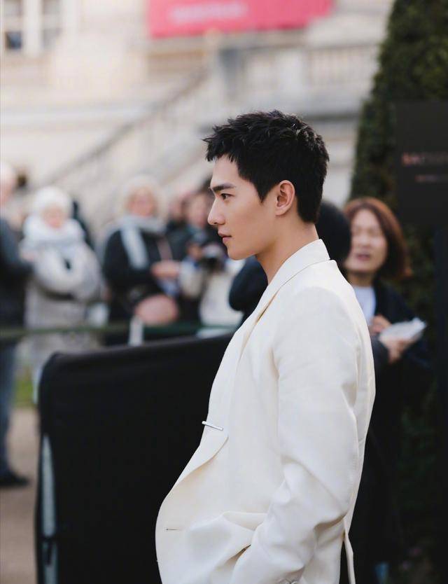 杨洋作为偶像派的男演员,长相可以说是完全长在了审美的点上,剑眉星目