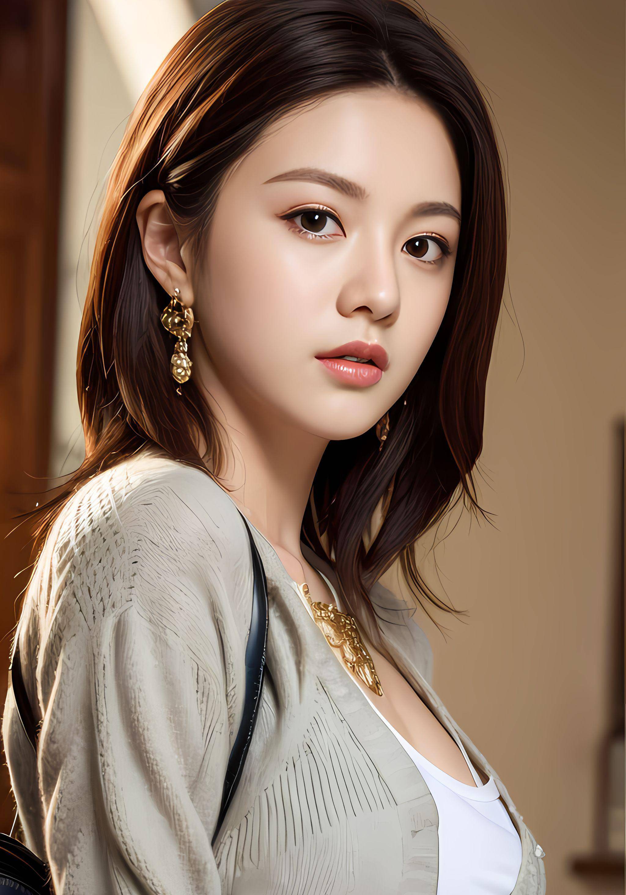 ai摄影—现代系列:如何让黄金首饰绽放女性魅力_场合_珠宝_风格