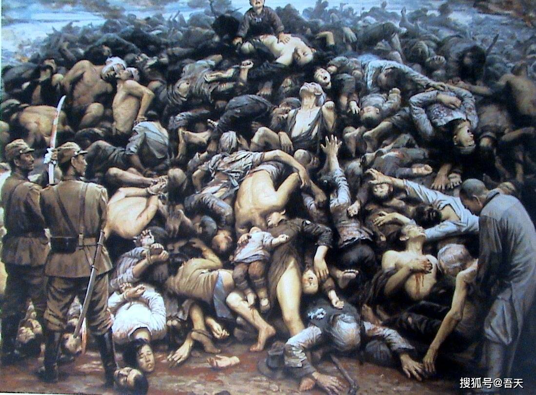 的南京大屠杀,旅顺大屠杀等大屠杀,在我华北地区制造了100多起惨案;还