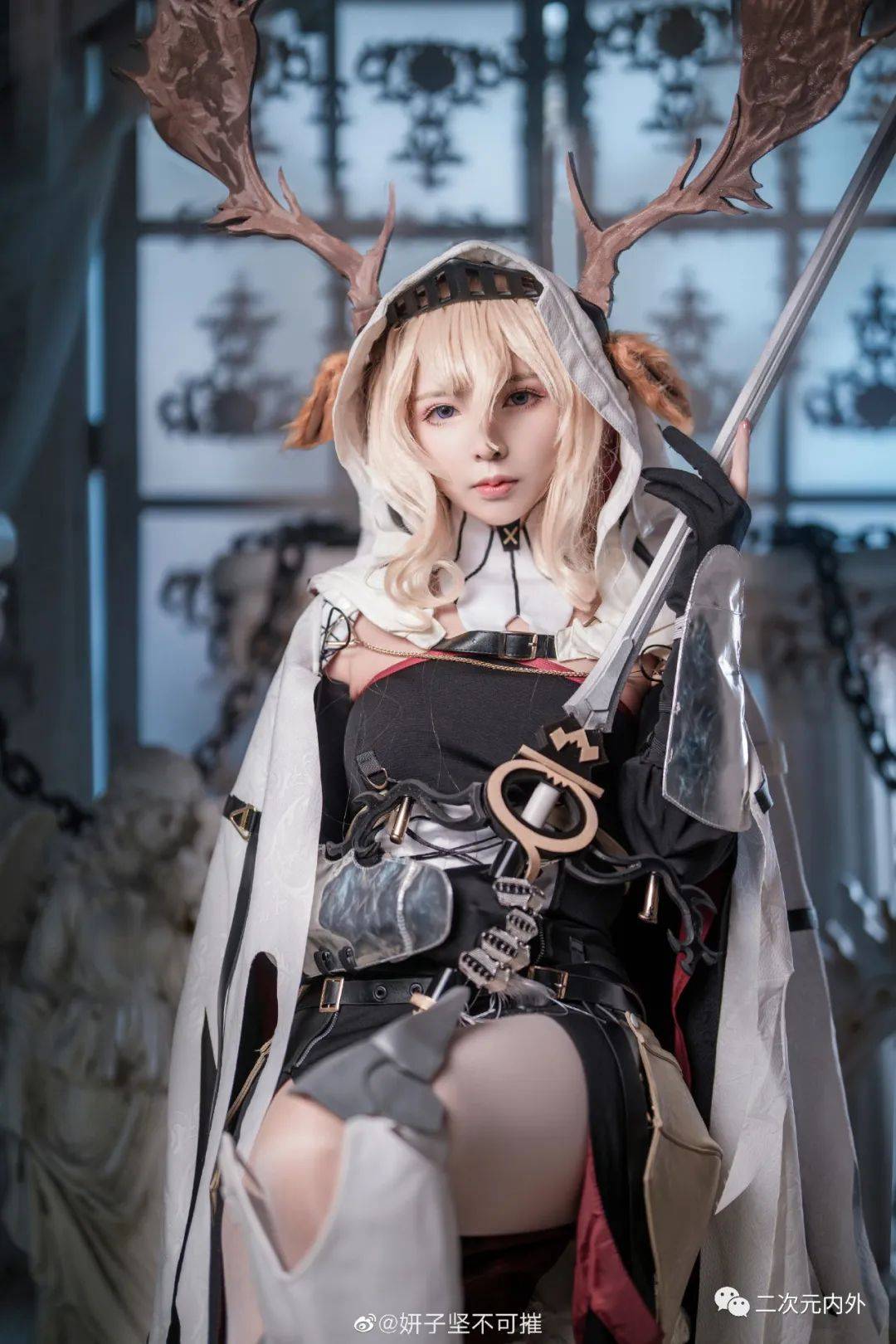 cos正片~《明日方舟》烛骑士_摄影_坚不可摧_kbf-norton