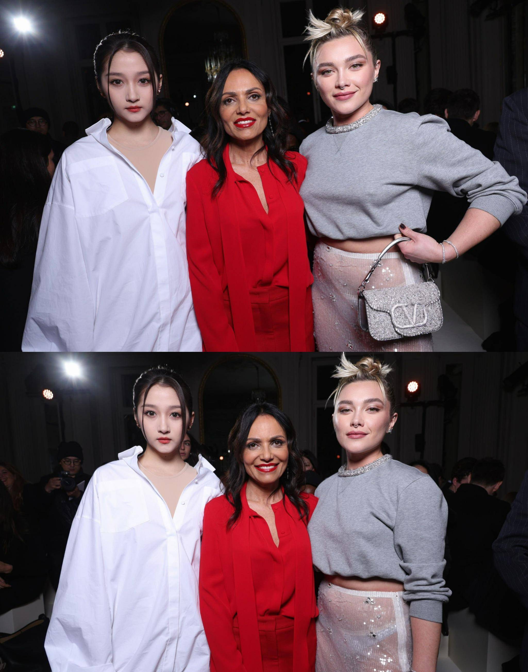 看秀生图,章子怡刘涛脸好紧致,关晓彤定妆粉太白刘雯太瘦引热议_化妆