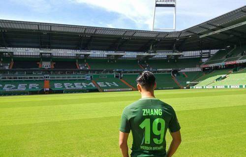 "张玉宁,看你的表现了!_不莱梅_中国_机会