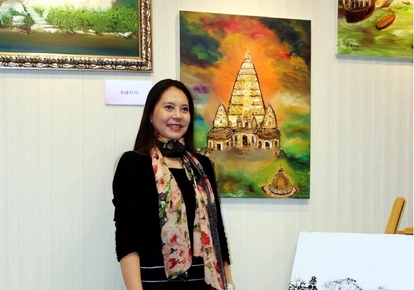 82年网球名将胡娜出逃国外,32年后高调回来办展:我是为了我的画_比赛