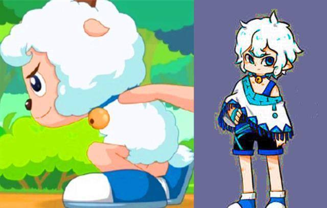 喜羊羊全员拟人化,红太狼秒变美少女战士,灰太狼原来是个小姑娘_美羊