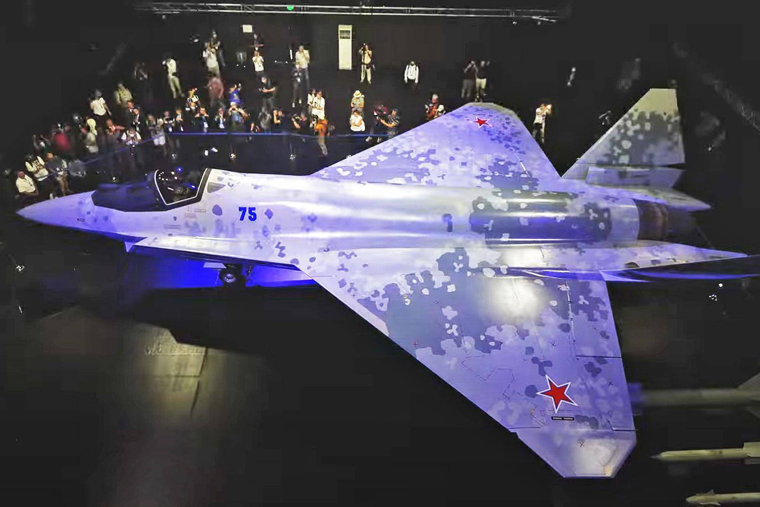神似美国六代战机的苏-75，最新改动曝光，形同命不同？