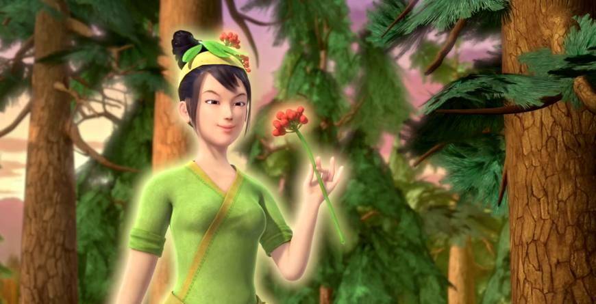 熊出没国色天香六大美女,纳雅不过才第四,第一名仙女下凡_光头_人参