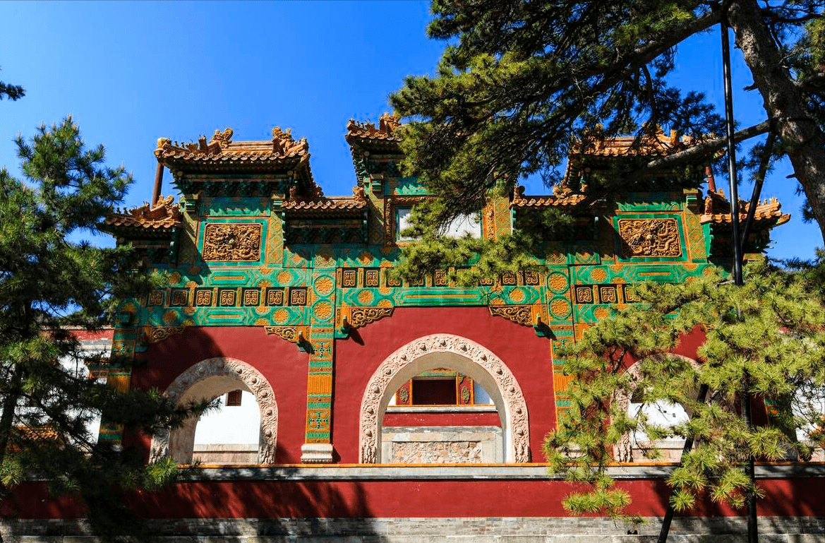 北京香山寺庙碧云寺图片