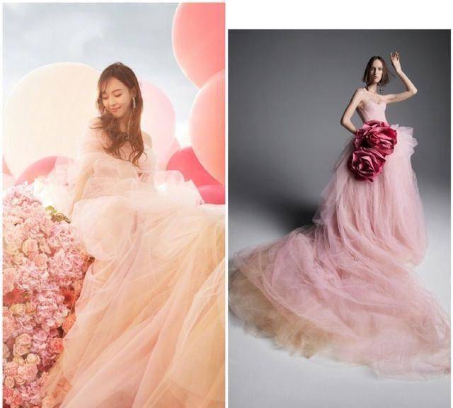 唐嫣罗晋结婚照,私服却亮了,一枚时髦造型全程在线的新娘子无疑_婚纱