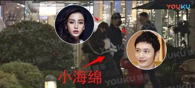 黄晓明带小海绵探班baby,一到片场直奔摄影棚,不负宠妻狂魔之称_夫妻