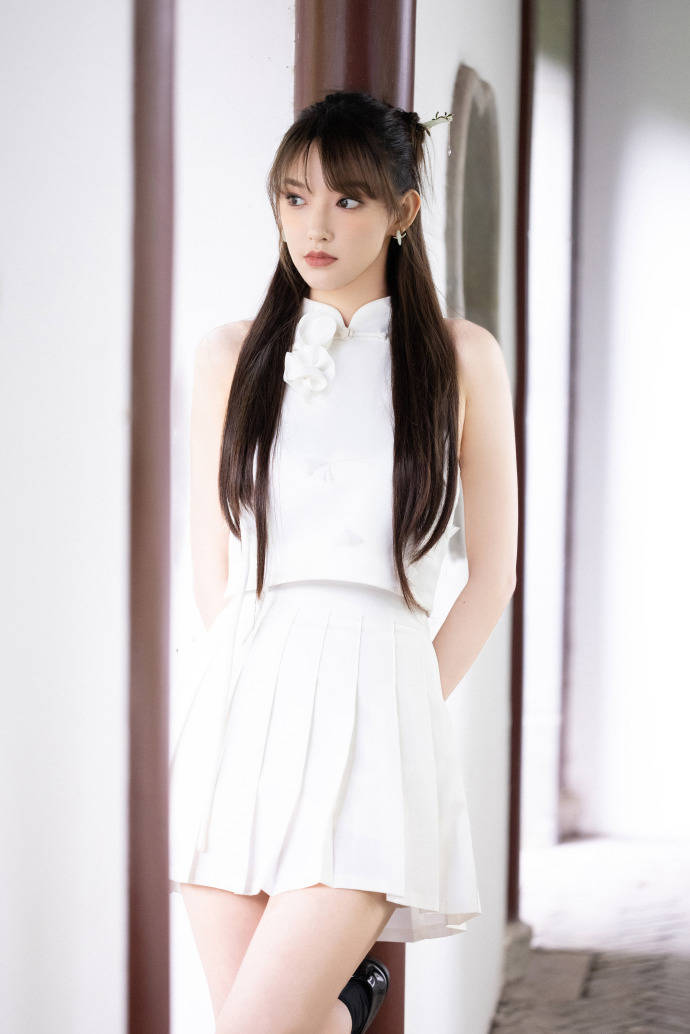 程潇国风美少女的穿搭真美!