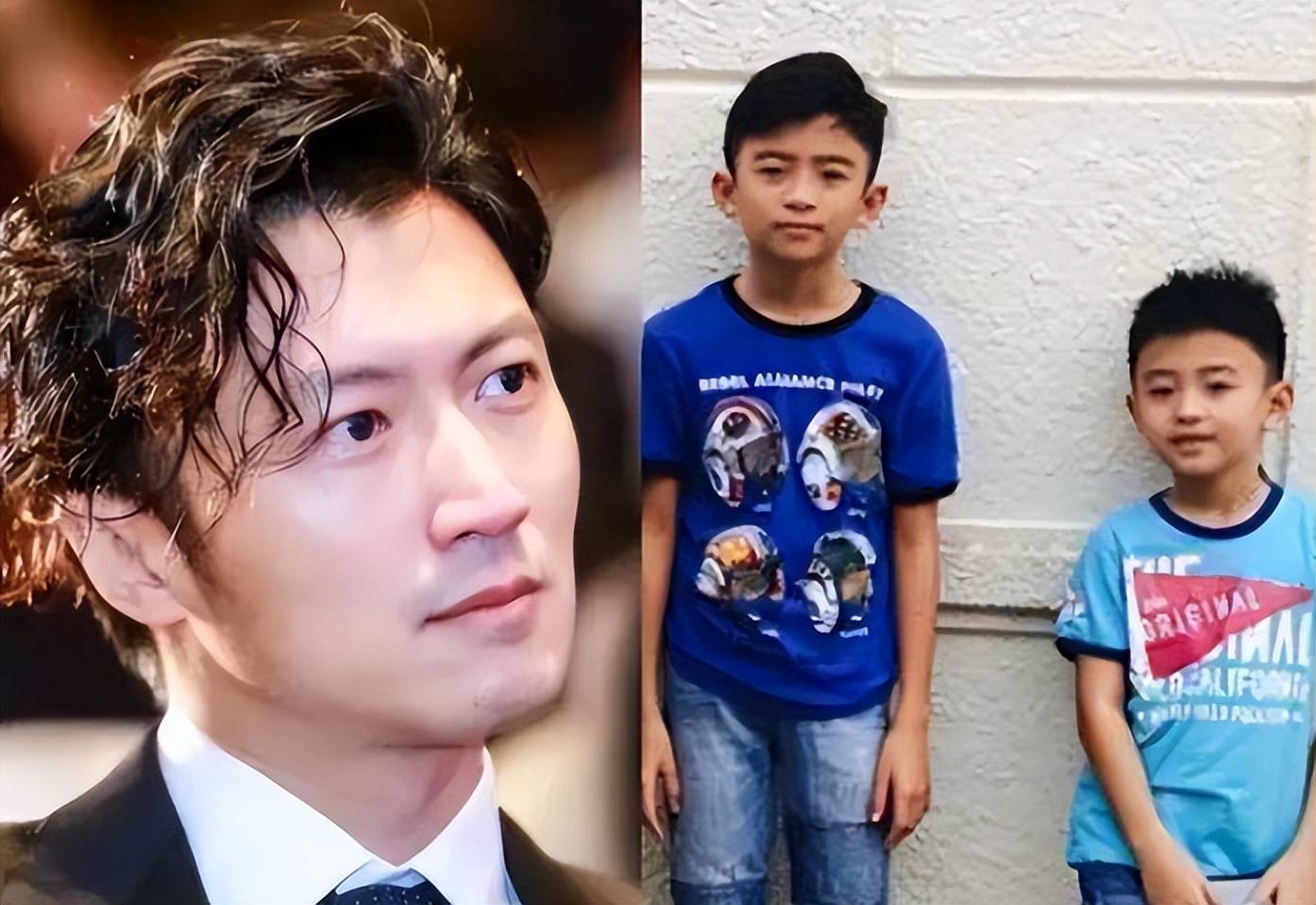 谢霆锋与张柏芝重修于好,带儿谢振轩澳洲滑雪,父子俩同框照曝光_儿子