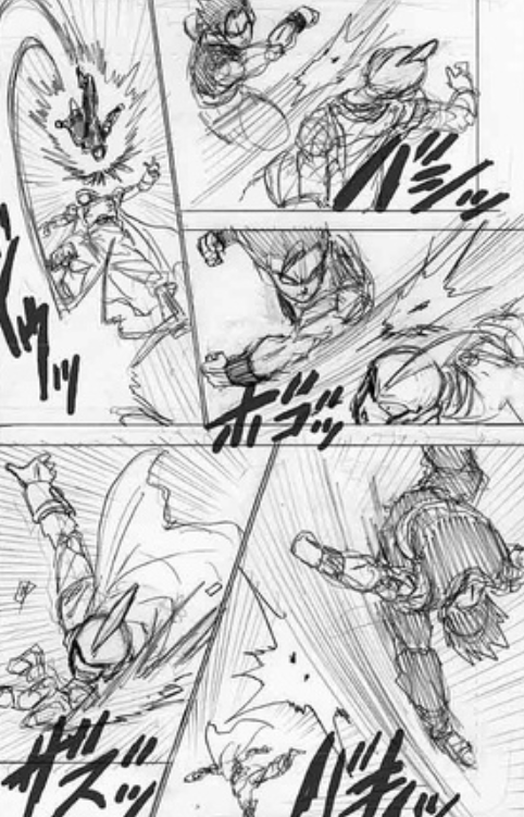 龙珠超95话草稿图 漫画补完了18号和克林剧情 这两口子感情真好_小林