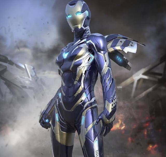 艺术家为小辣椒设计出了女版钢铁侠战甲,简直惊艳了我的双眼_托尼