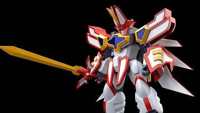 moderoid超级光能使者手办官图完美比例附带特效的超级如意神剑_模式