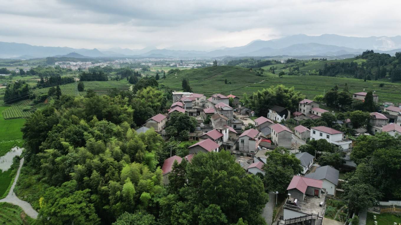 罗磊做市商 寒溪村_浮梁_大地_无人机