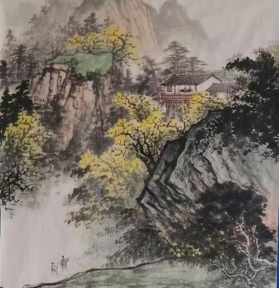 「中国当代书画名家」画家张复祥作品赏析_四川省_艺术_深圳