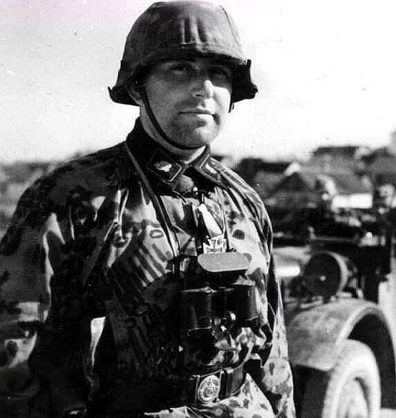 二战德国王牌骷髅师,东线作战真实照片,他们暴行不断却能征善战_德军