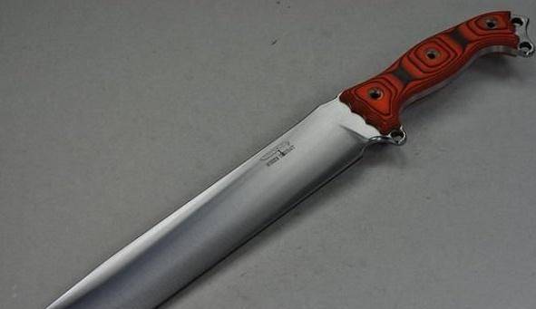 军刀中的狠角色,第一把是中国军刀的扛把子,已被世界各国禁用_伤口