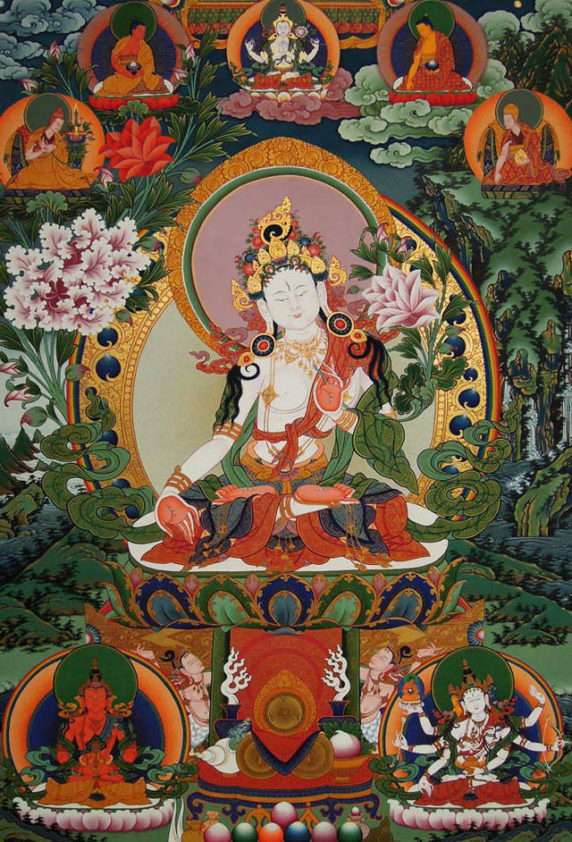 唐卡艺术作品欣赏