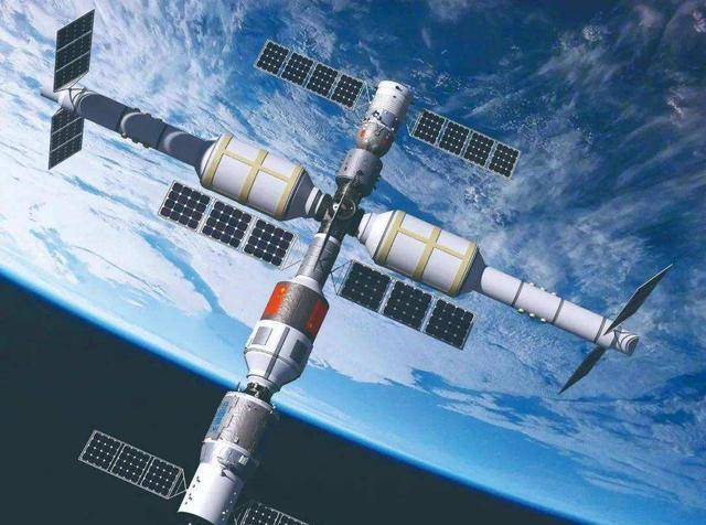 它们的存在保障了中国空间站可以在太空中安稳运行.