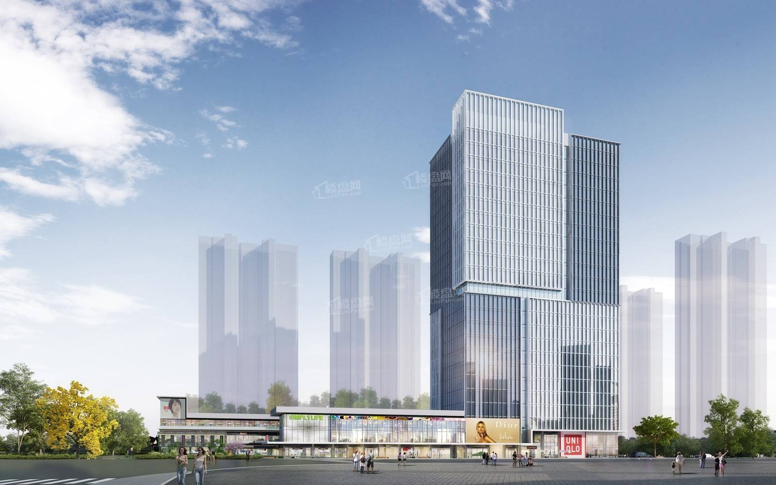 翡翠中心写字楼位于包河区的中心位置,交通便利,周边配套齐全,可满足