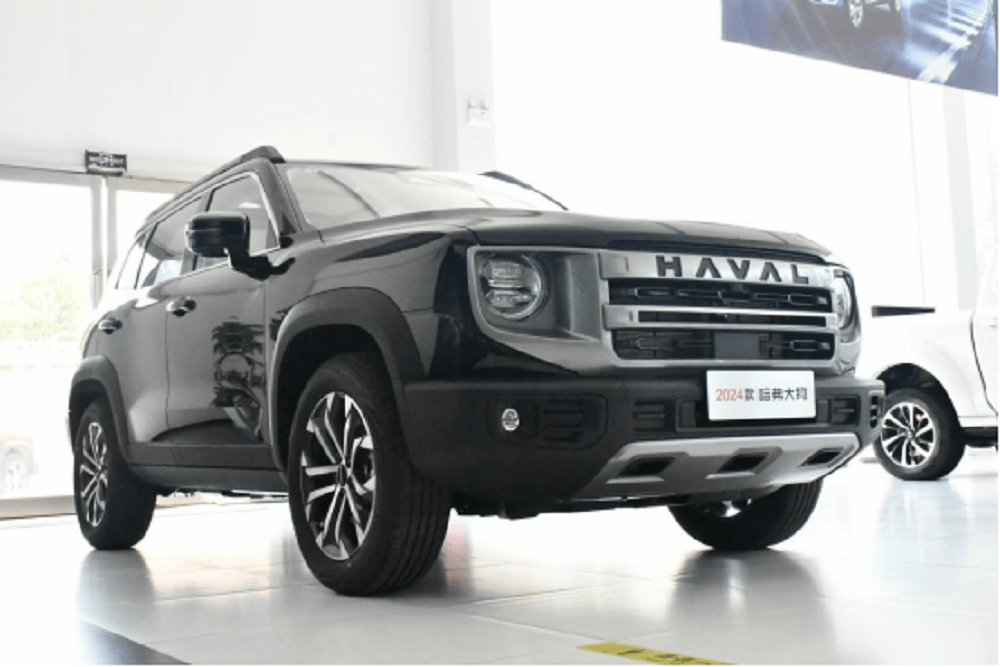 外观微调配置提升,到店实拍2024款哈弗大狗