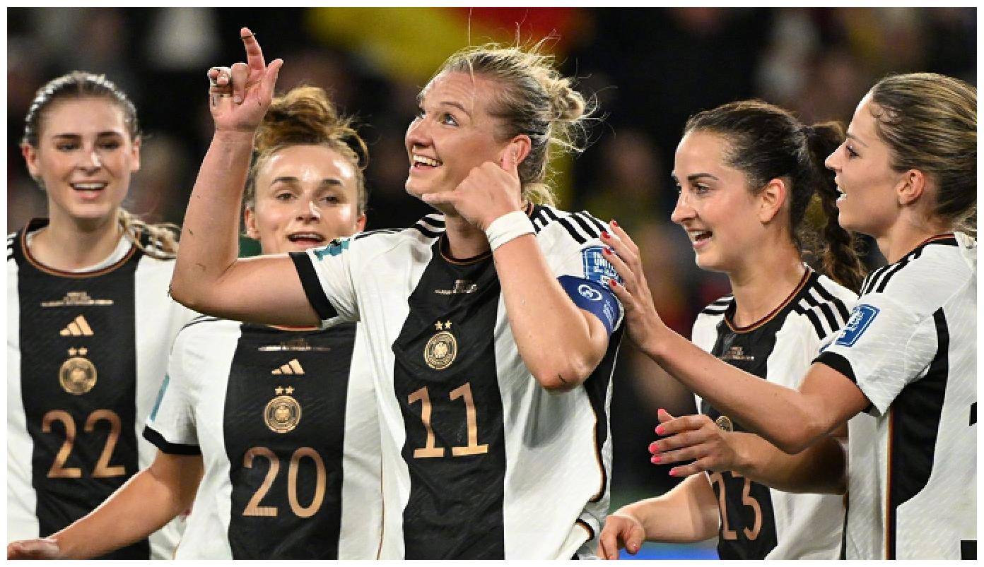 德国女足迎开门红,创本届最大分差,暴力踢法剑指冠军