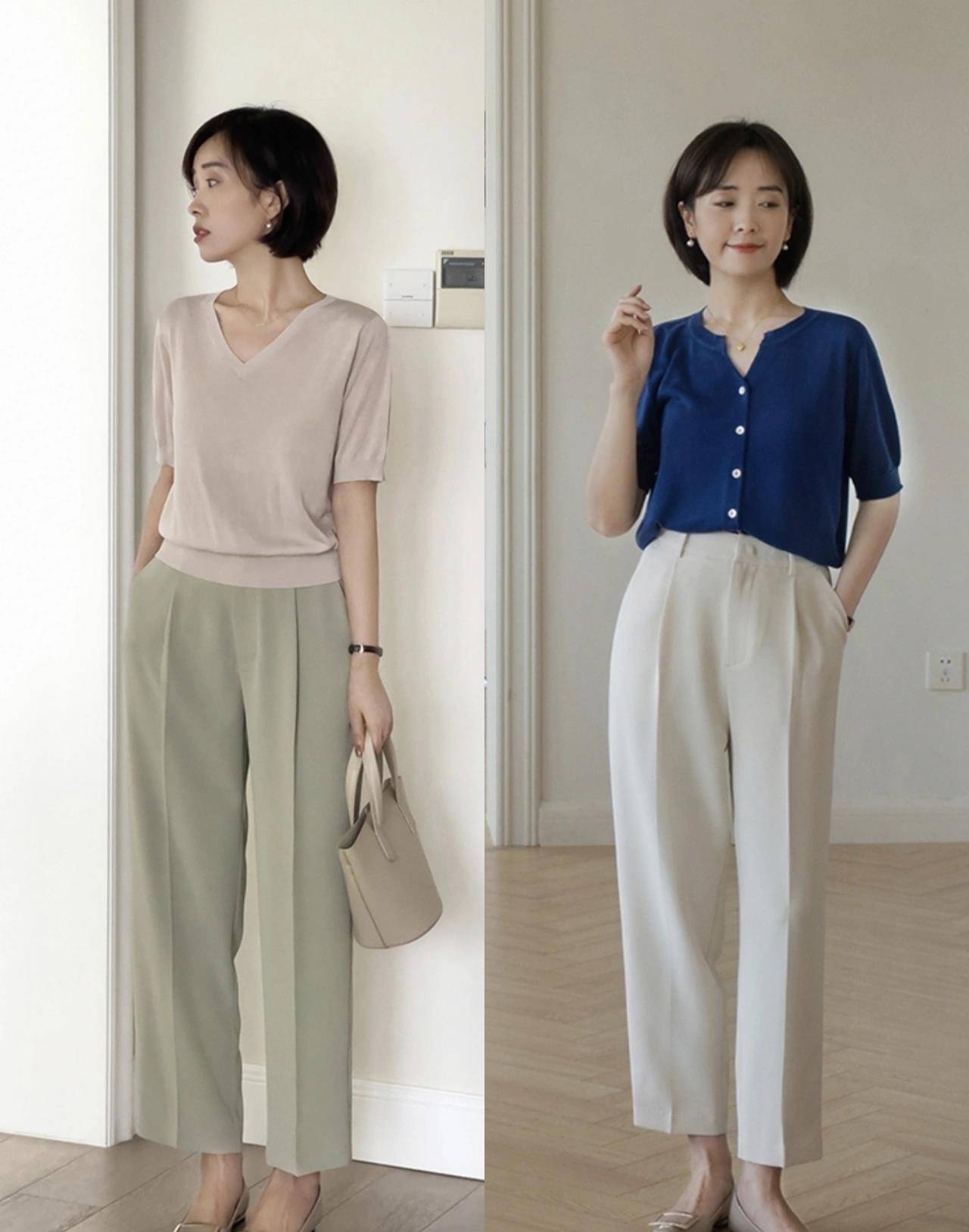 女人上了年纪,还是穿"奶奶裤"最好看!今年这样穿,更洋气显瘦