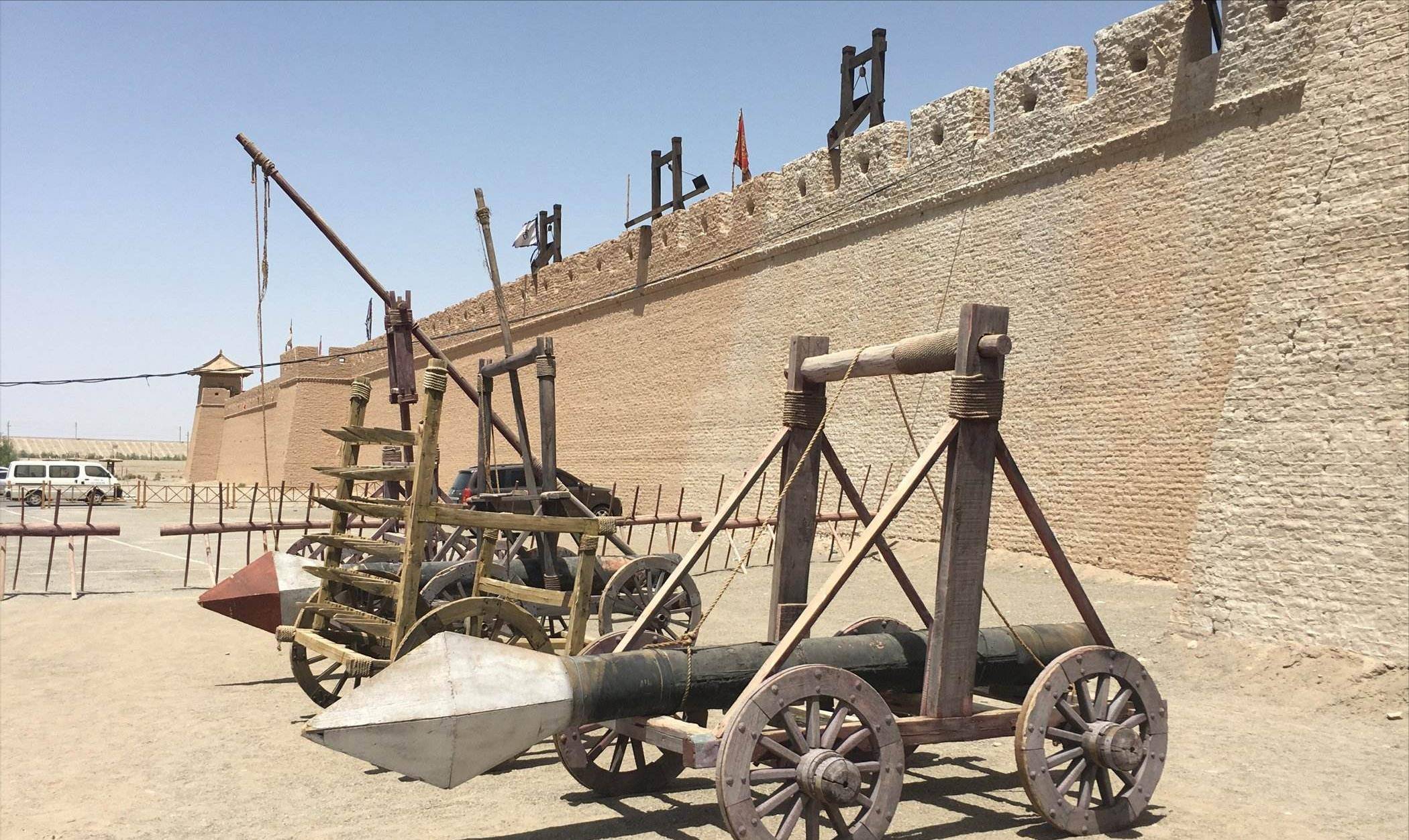 古代士兵:不可_攻城_炮车_投石车