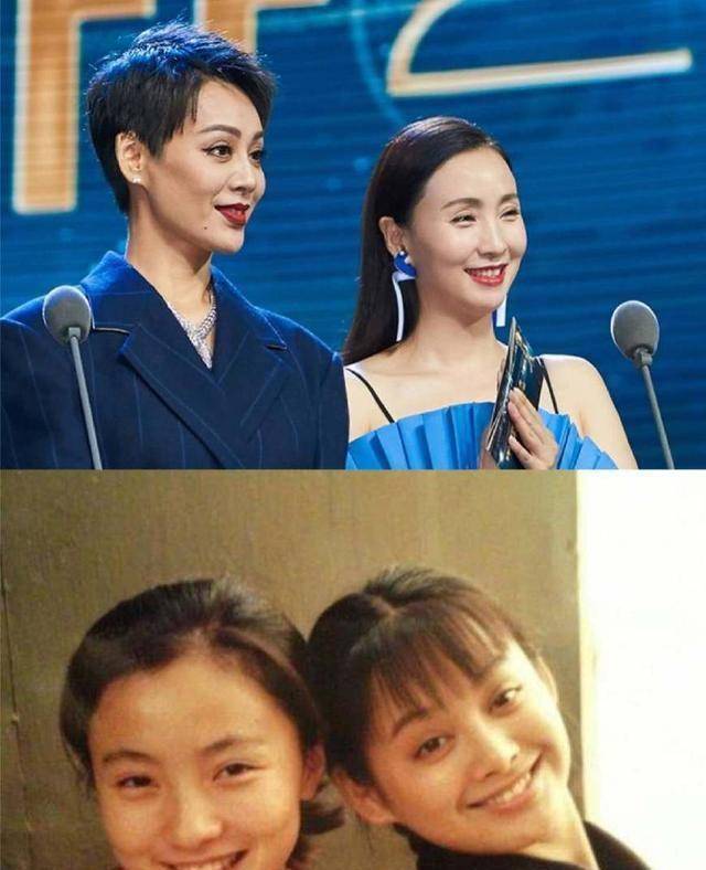 小陶虹晒与宁静25年前后合影,并感谢姜文挖掘了她_电影节_日子_事物