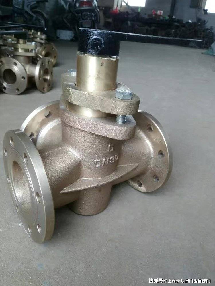 镍铝青铜三通旋塞阀dn80 c95800双相钢美标电动换向旋转阀150磅_产品