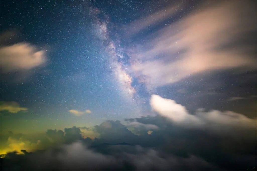 老君山夜色，如此撩人-老君山夜景视频