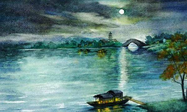 原创            张继名篇《枫桥夜泊》，“月落乌啼”中的“乌”，到底指的是什么-枫桥夜泊古诗月落意思
