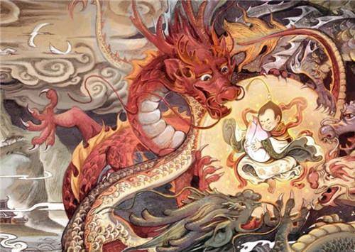 "龙生九子",为什么没有一条是真龙,龙的妻子究竟是什么生物?