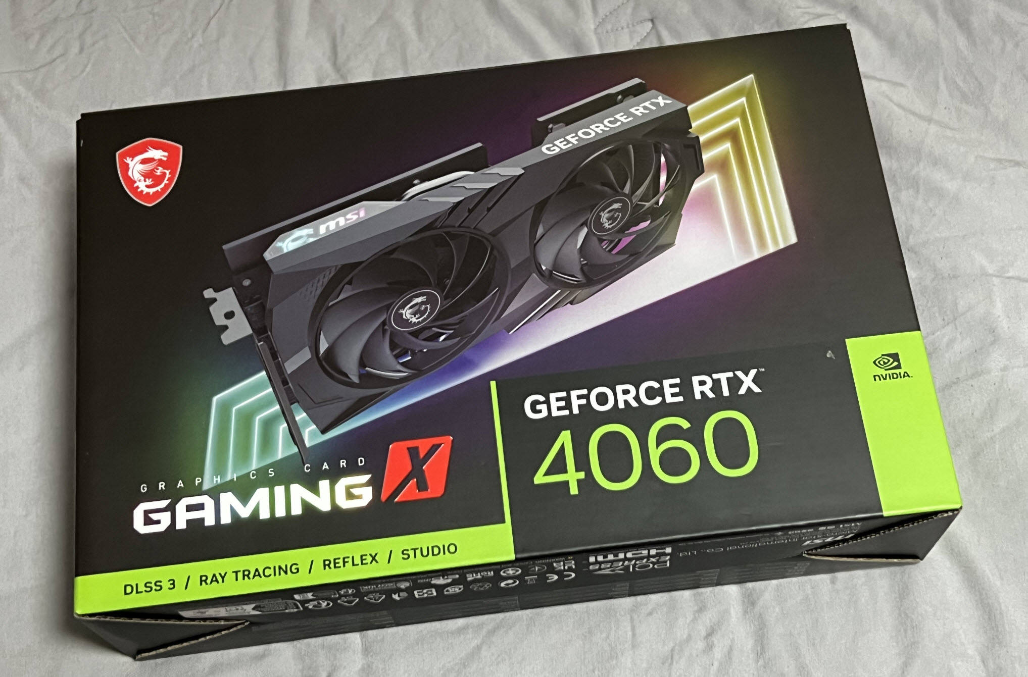 你敢挑战微星rtx4060魔龙显卡的游戏性能吗?_测试_散热_核心