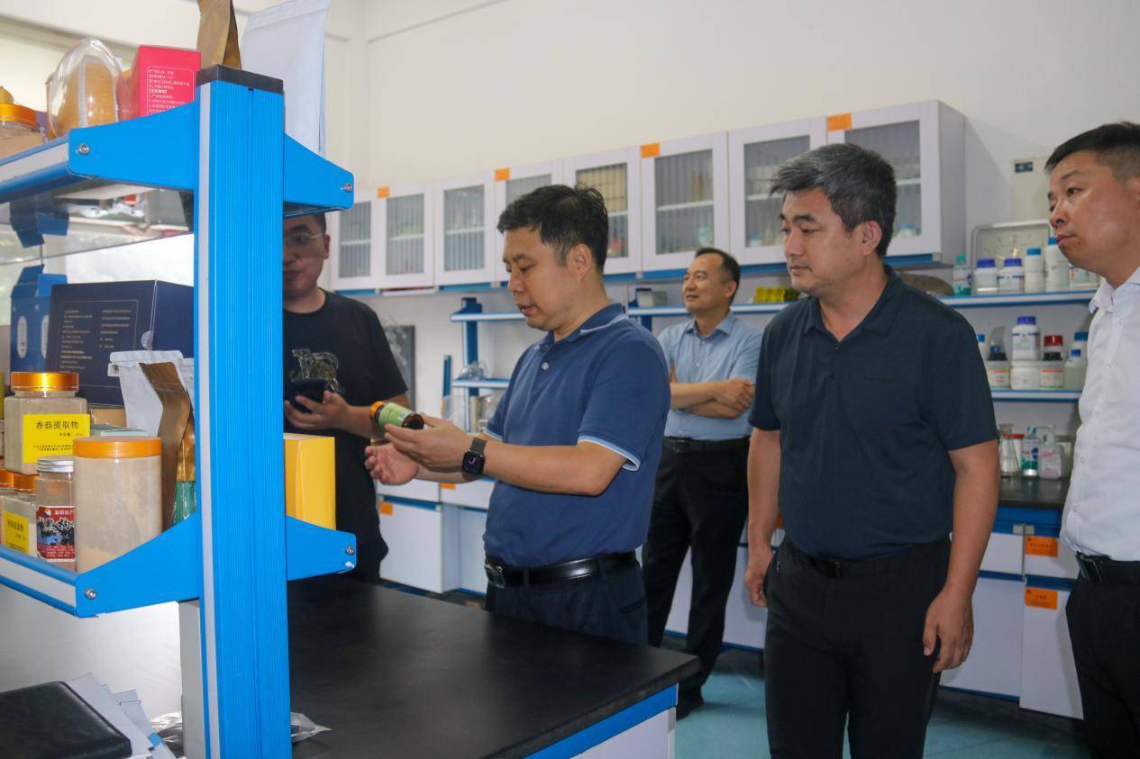 延安农业投资建设(集团)有限公司董事长杨东一行来我所考察调研_加工