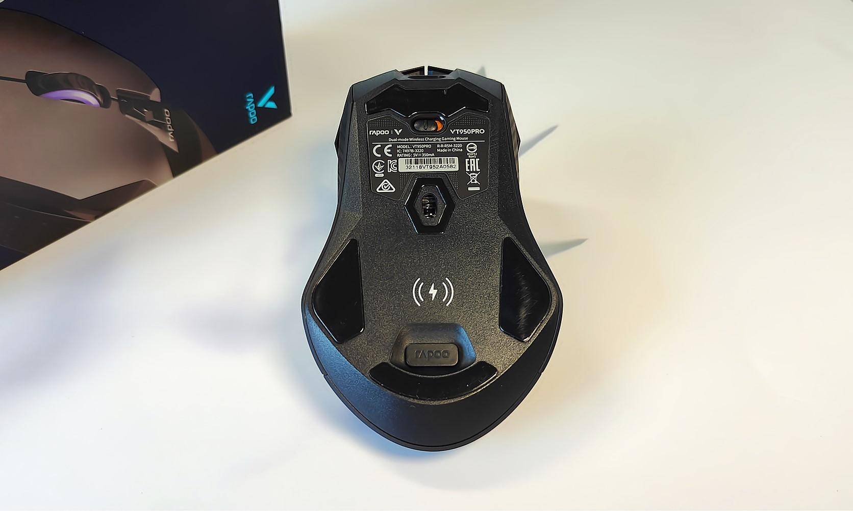 可视化智能鼠标,电竞体验再拉高——雷柏vt950pro测评_充电_内置_支持