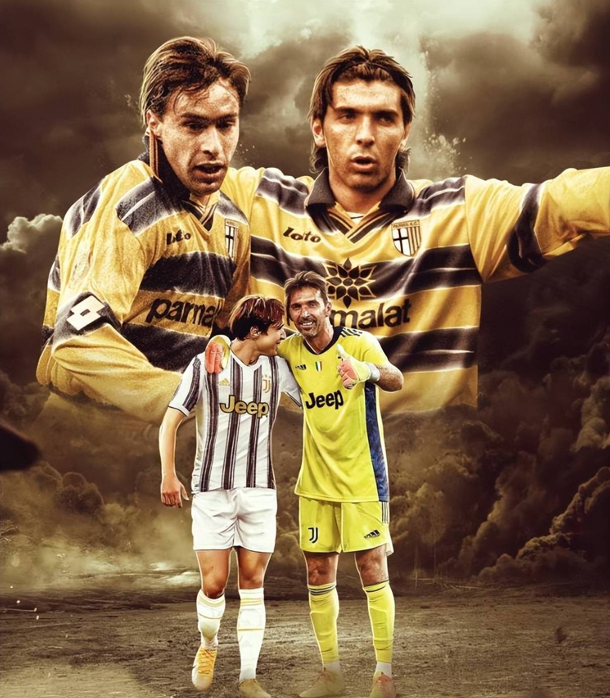 的足坛父子兵,我和你爸踢球的时候你还没出生呢_基耶萨_图拉姆_帕尔马