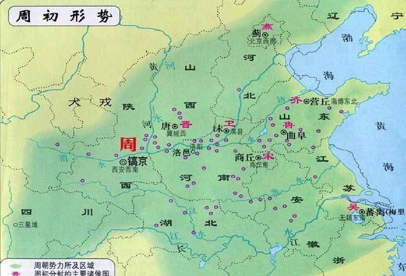 东周后期,周朝控制的地盘已经很小,仅限于洛阳附近.