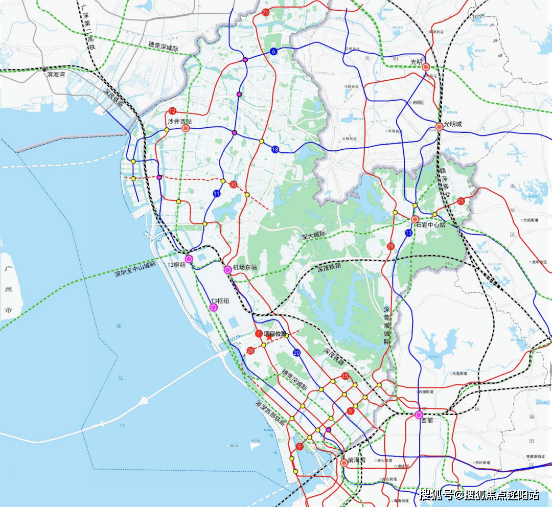 深圳地铁大鹏线路规划图片