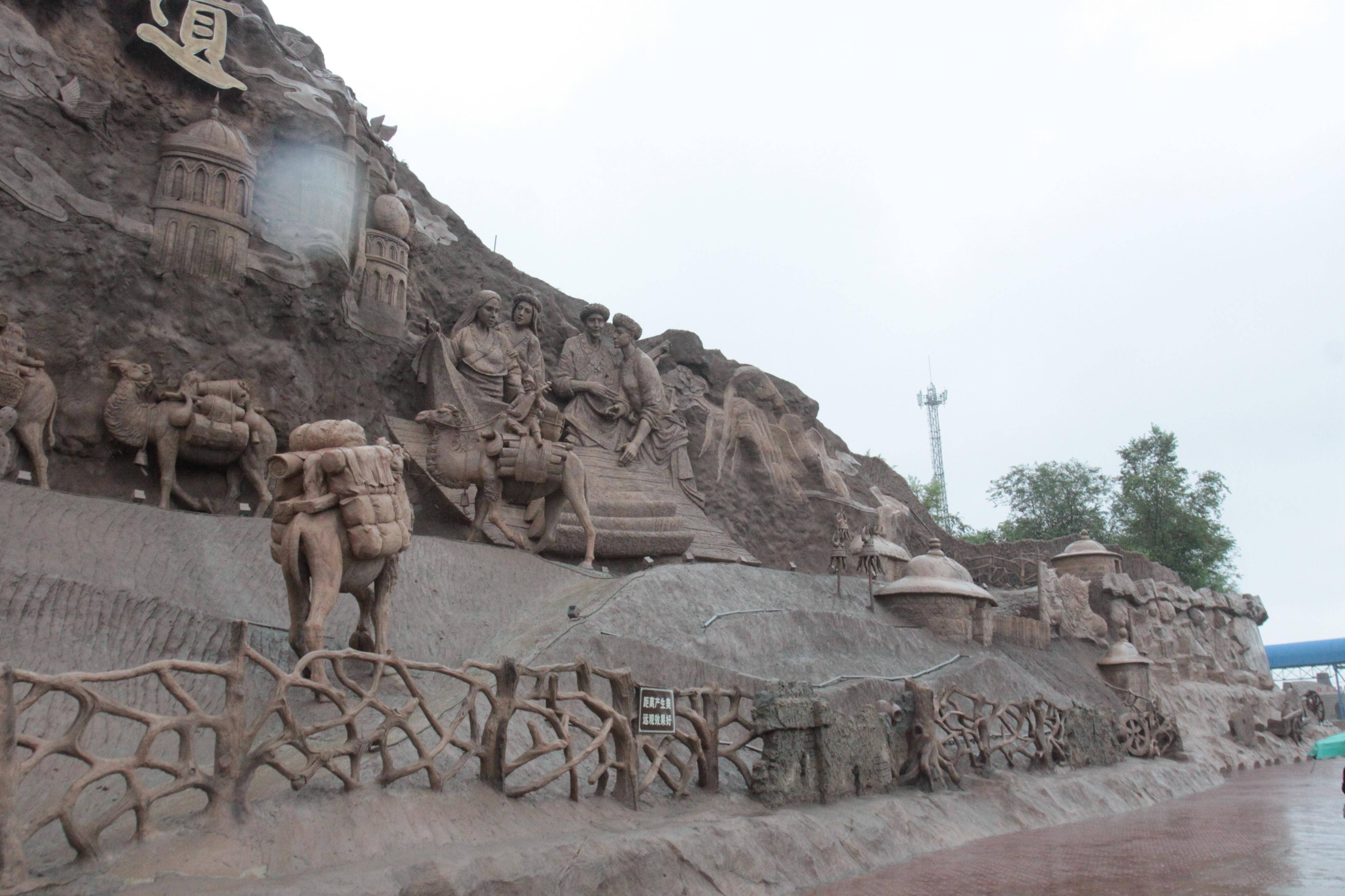 非遗瓷都巨型岩雕群穿越千年震撼不已 摄影纪实之四