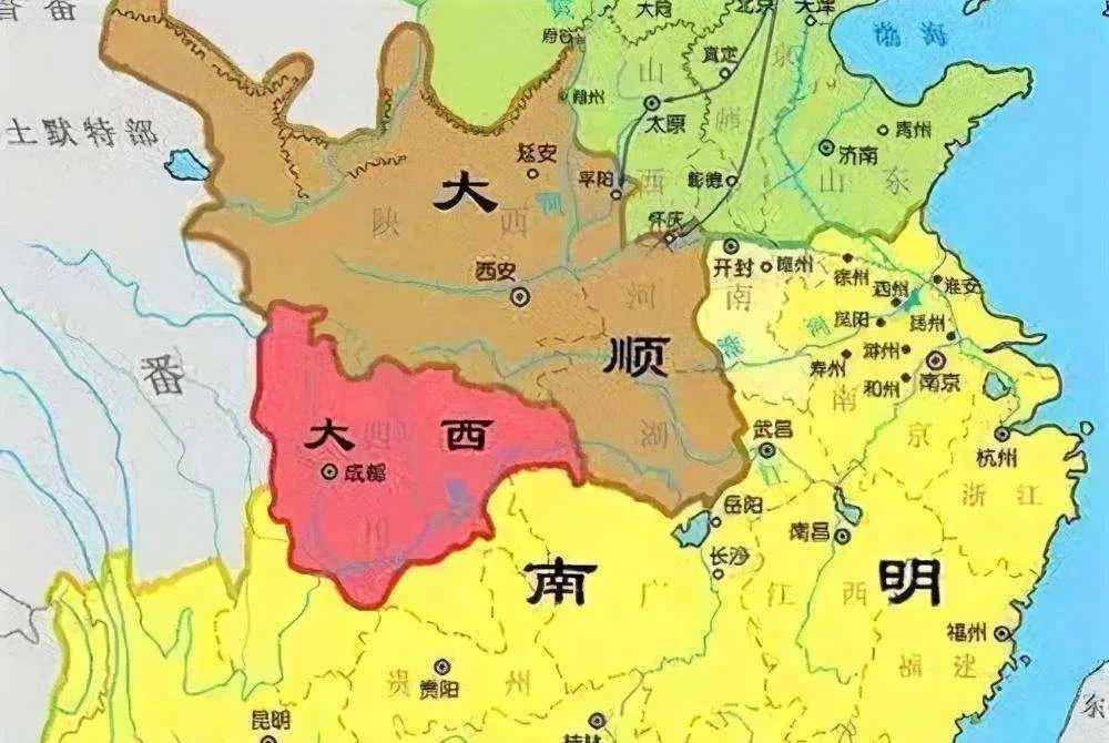 仅十万八旗的满清如何在短短十余年内平定中原,一统全国_明朝_李自成