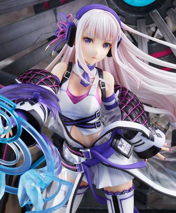 re0:心动级爱蜜莉雅霓虹都市手办追加官图看到价格后心肺停止_入手