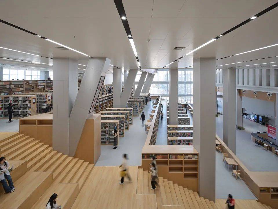 漯河食品职业学院图书信息综合楼 | 消化知识的容器_建筑_空间_设计方